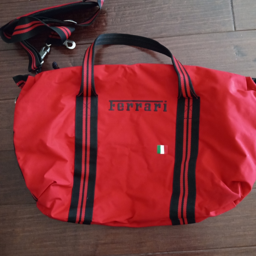 Ferrari canvas bag